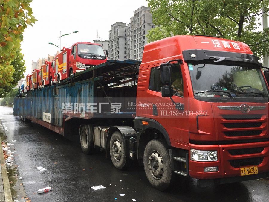 微型消防車裝車圖片 微型消防車裝車圖片