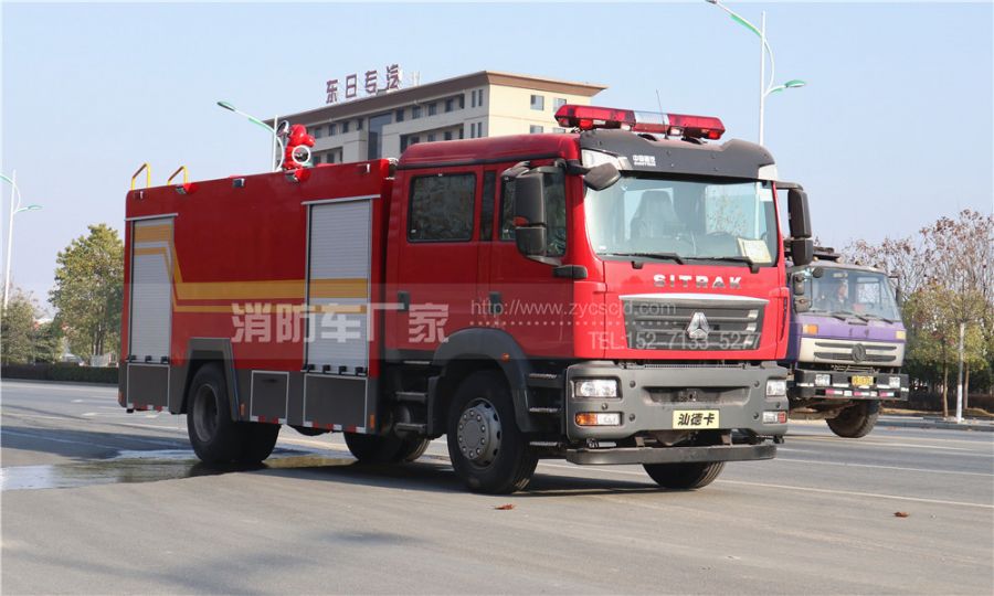 汕德卡自動(dòng)擋消防車 汕德卡自動(dòng)擋消防車